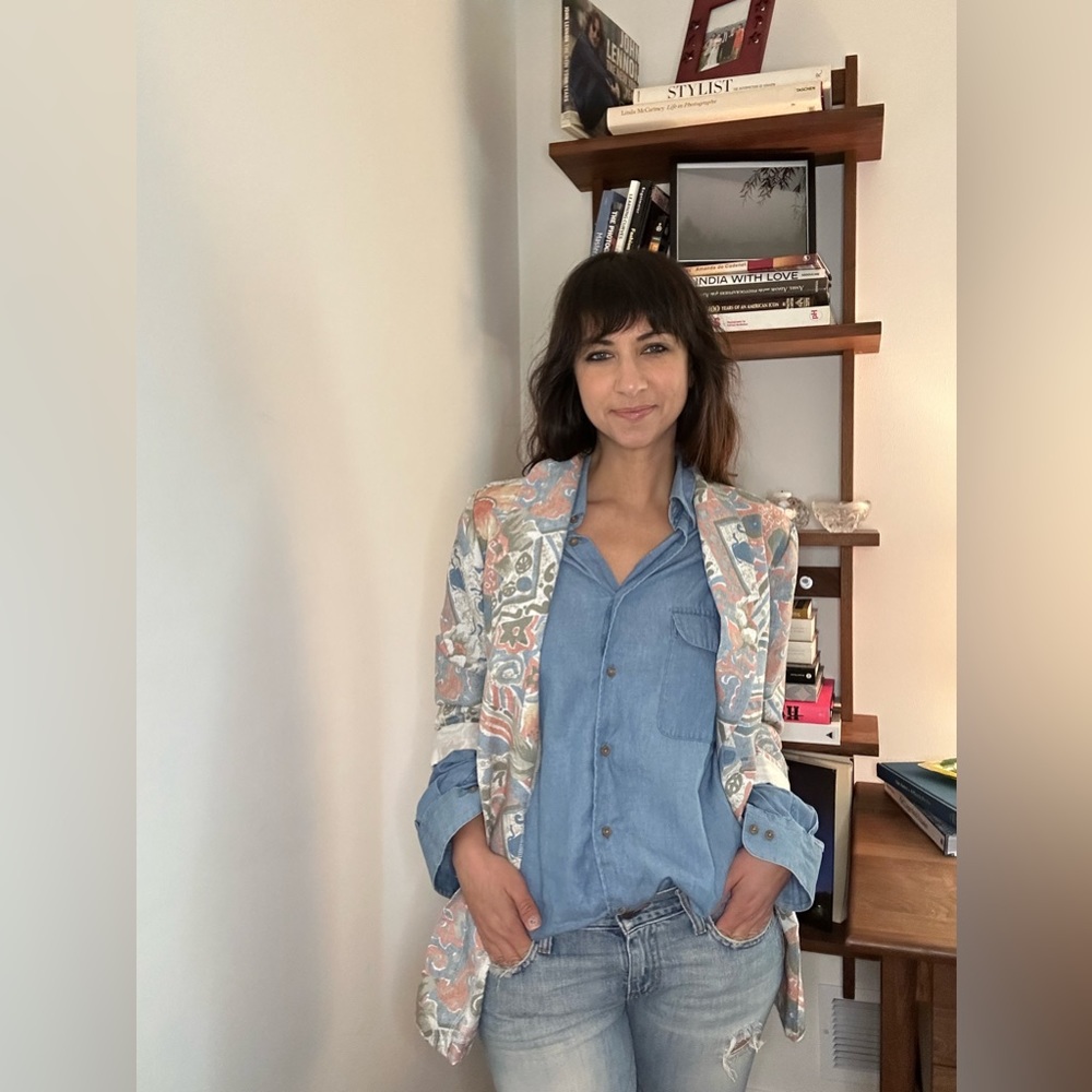 Oversize Pastel Sag Harbor Blazer